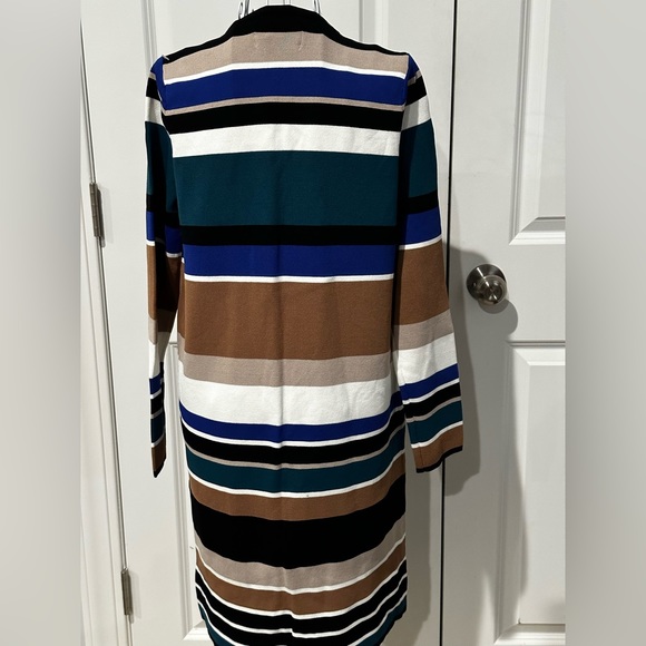 Calvin Klein oversized color block cardigan. Small petite - Picture 2 of 4